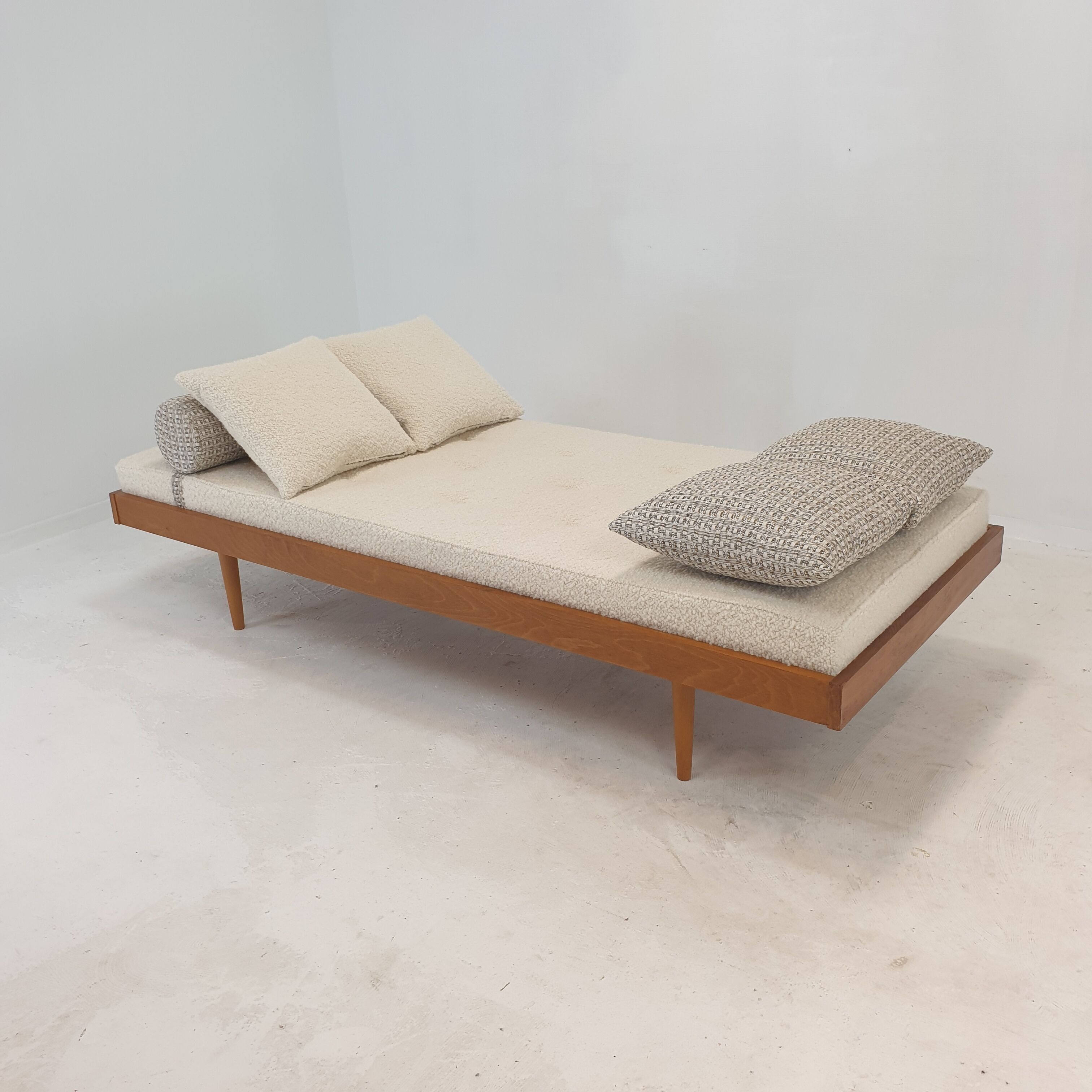Daybed with cushions and bolster, 1970s