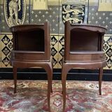 Pair of Louis XV style bedside tables