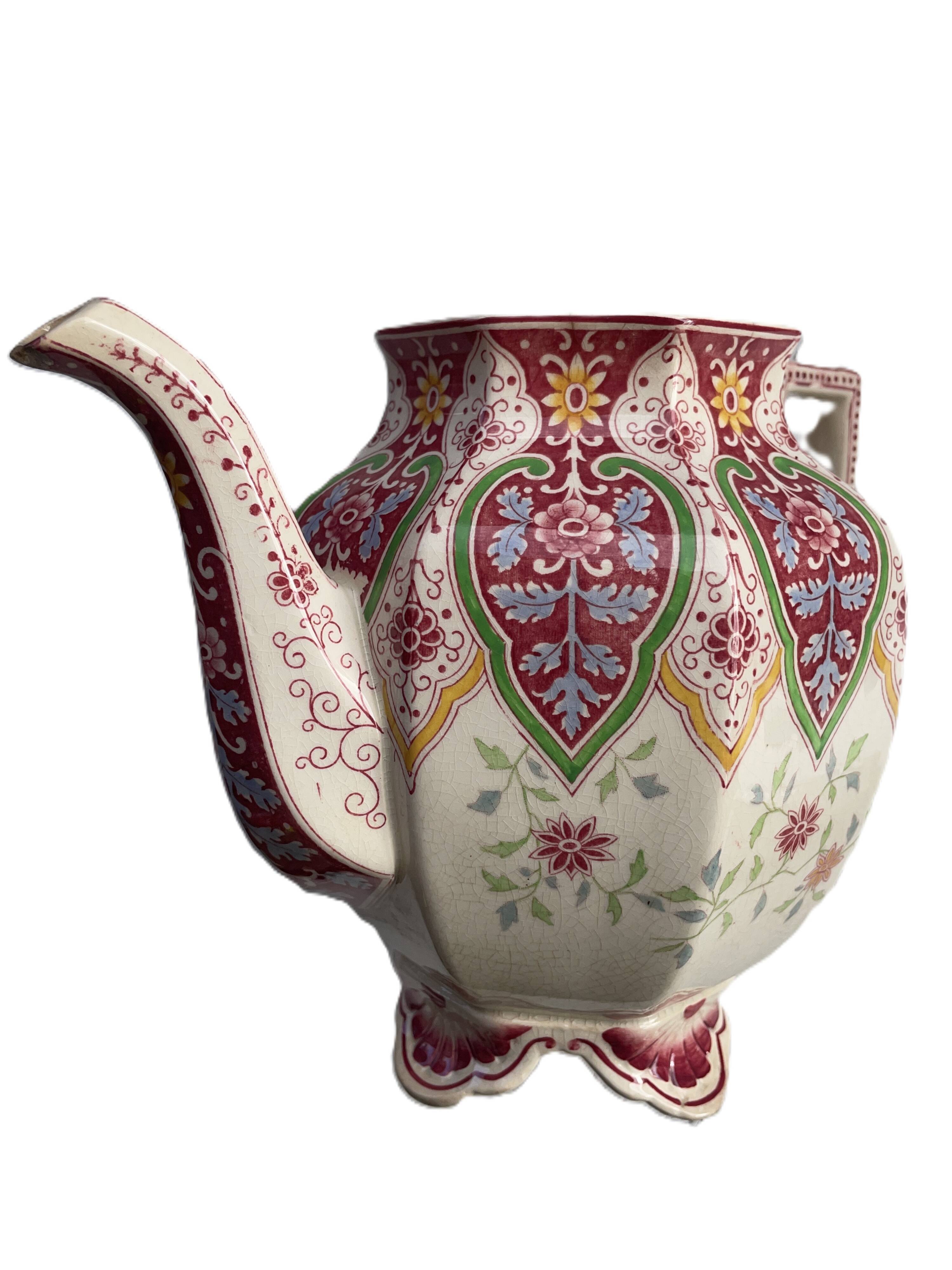 Théière Pékin Sarreguemines