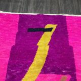 Handmade Beni Ouraine rug, size 150 x 250 cm