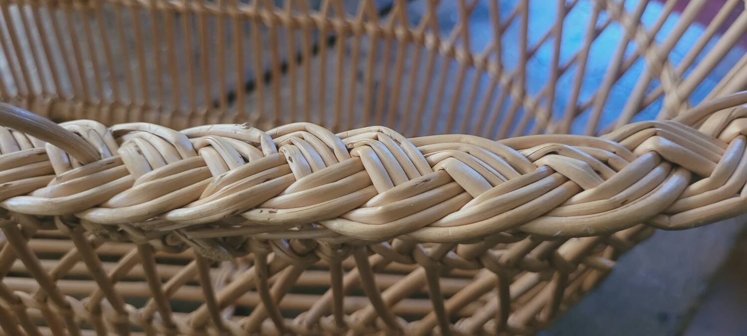 Doll bed, rattan doll