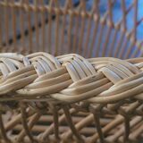 Doll bed, rattan doll