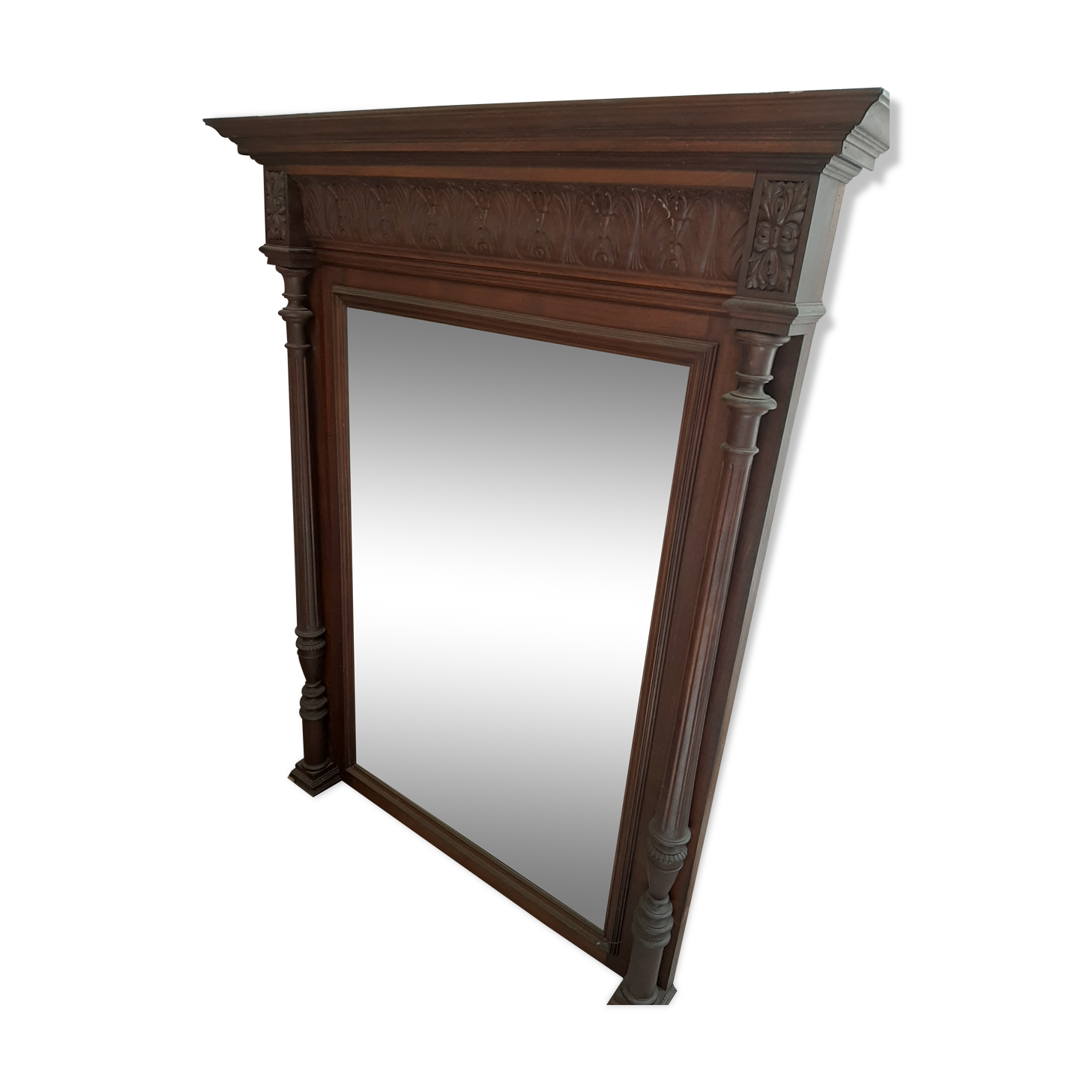 Wooden Mirror 107x138cm