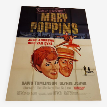 Affiche de cinéma Mary Poppins 120x160 cm