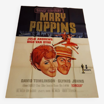 Movie poster Mary Poppins 120x160 cm