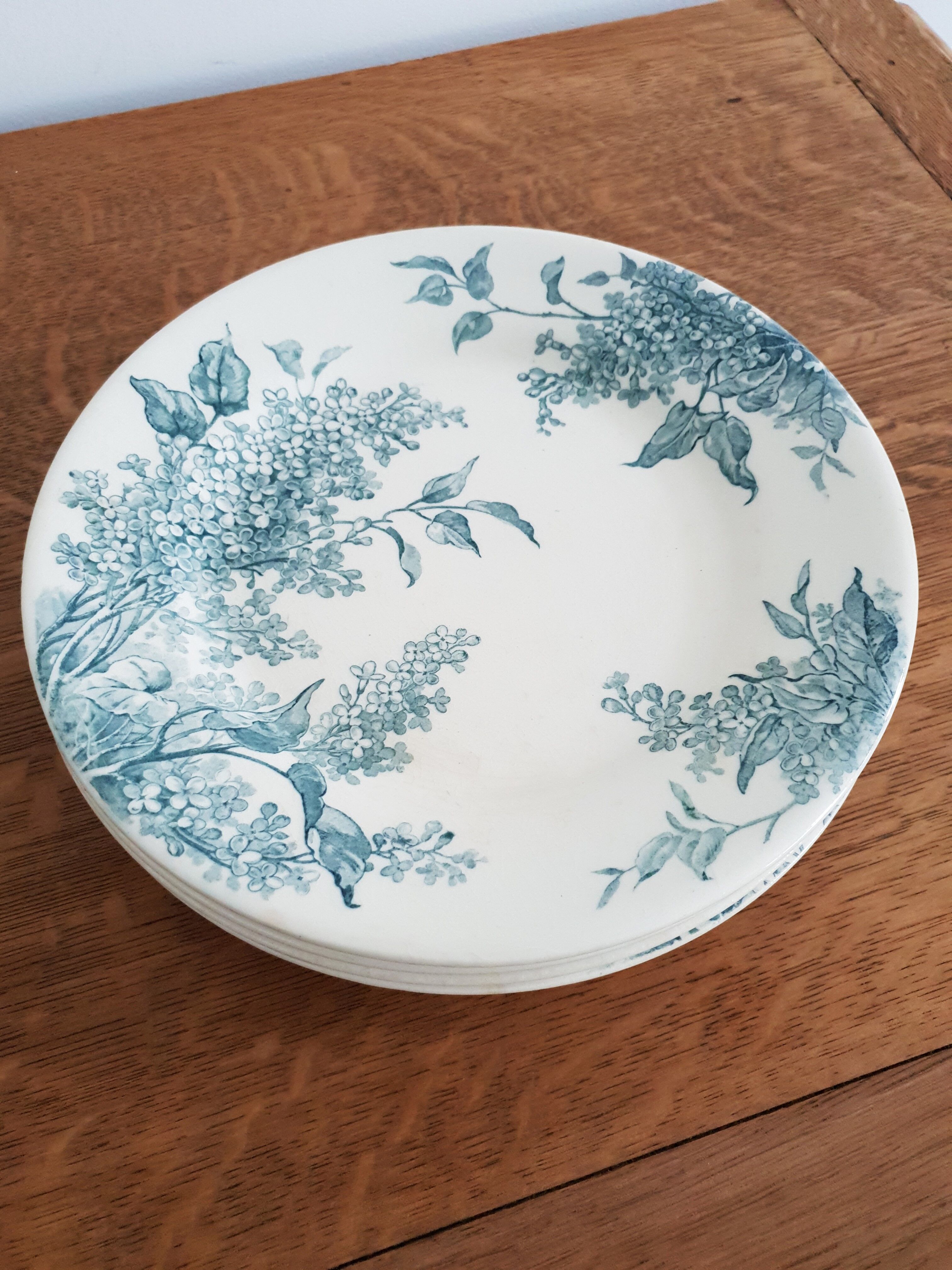 Gien porcelain plate