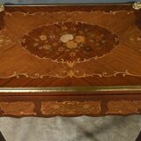 Mahogany Games Table, Louis XV/Louis XVI Transition Style – Late 19th Century