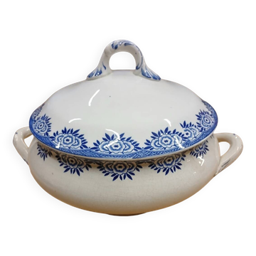 Old soup tureen Digoin and Sarreguemines