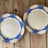 Set of 2 HBCM Habanera dinner plates