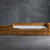 Bamboo Daybed by Vivai Del Sud, Italy, 1970s