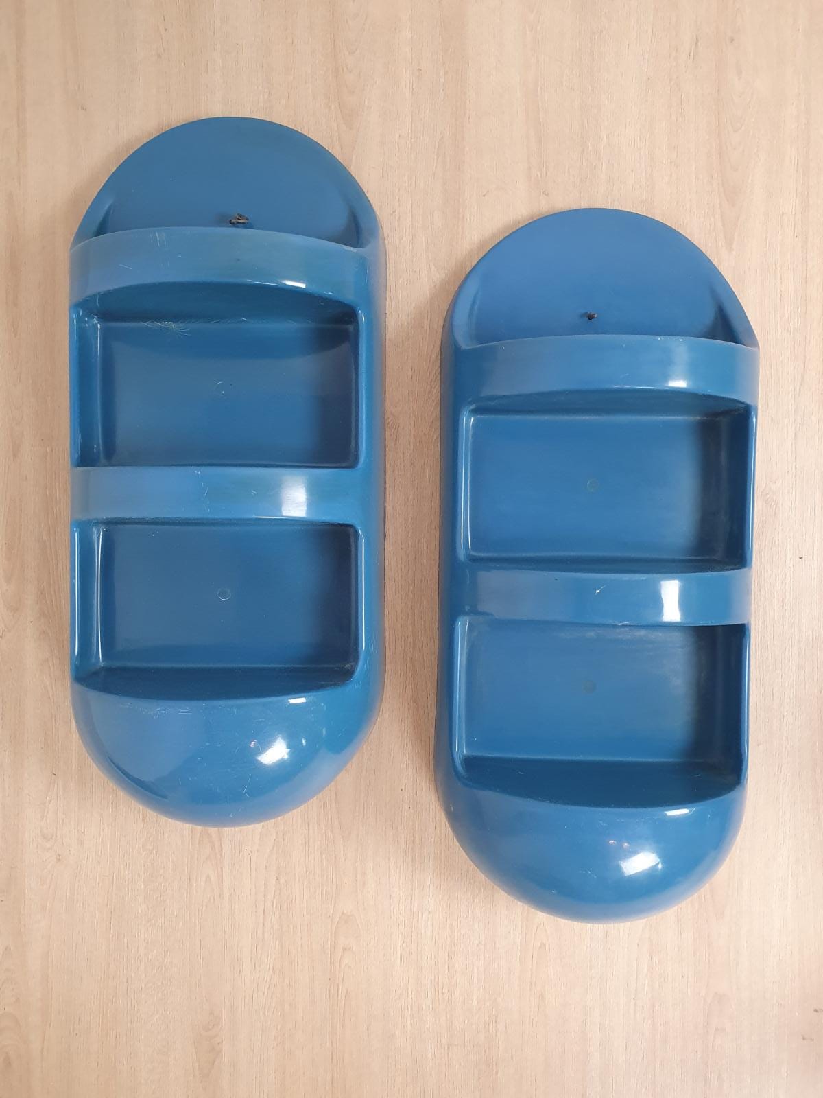 Space Age 70s wall shelves