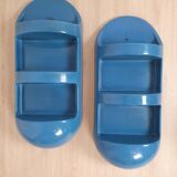 Space Age 70s wall shelves