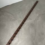 Old  school wall coat rack with 20 hooks, completely restored