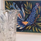 Vase en cristal taillé