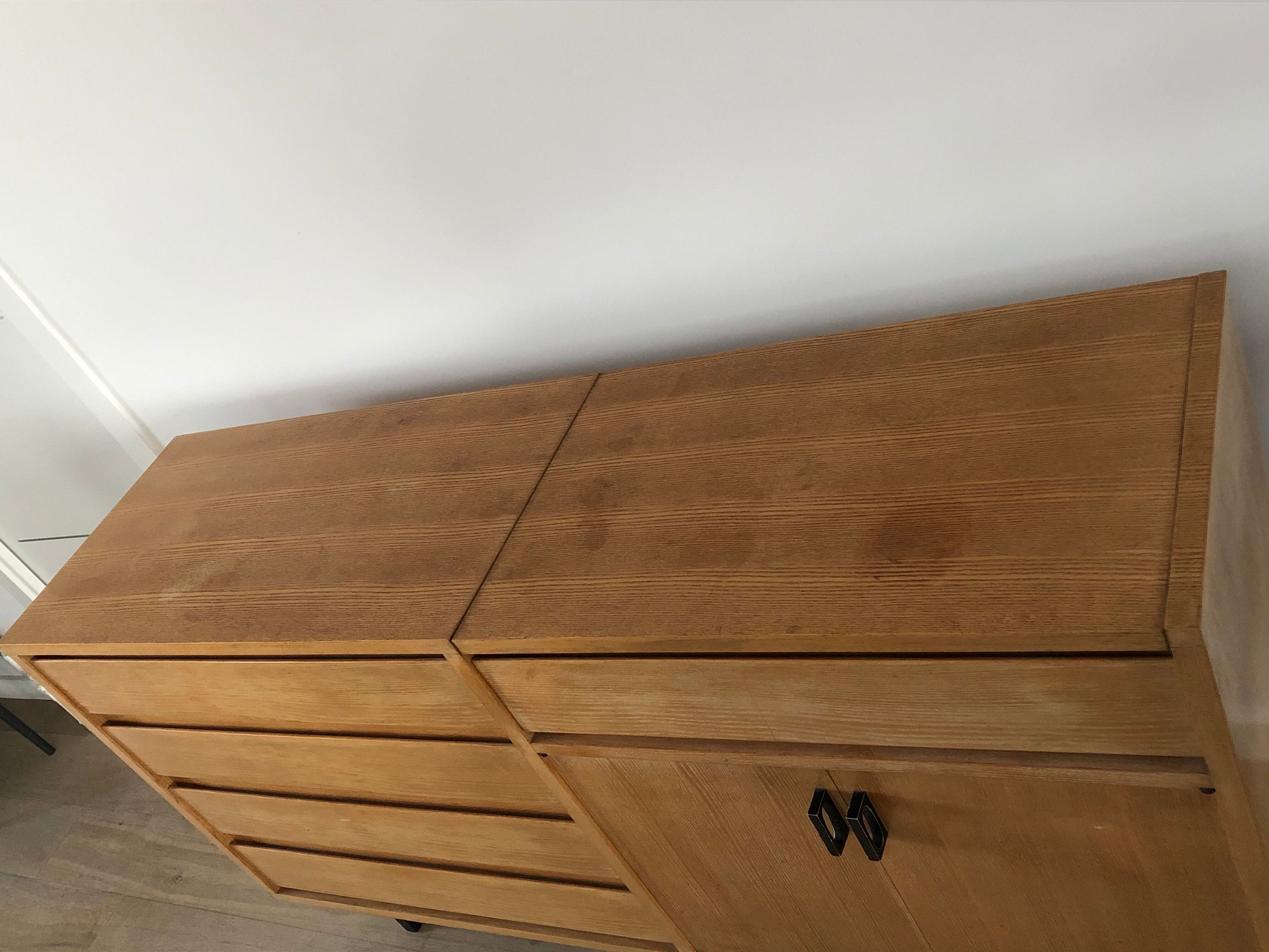 50s hairdressing dresser in ash