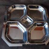 Metal compartment dish