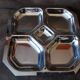Metal compartment dish