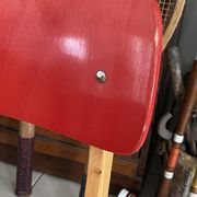 Vintage red Casala children's chair