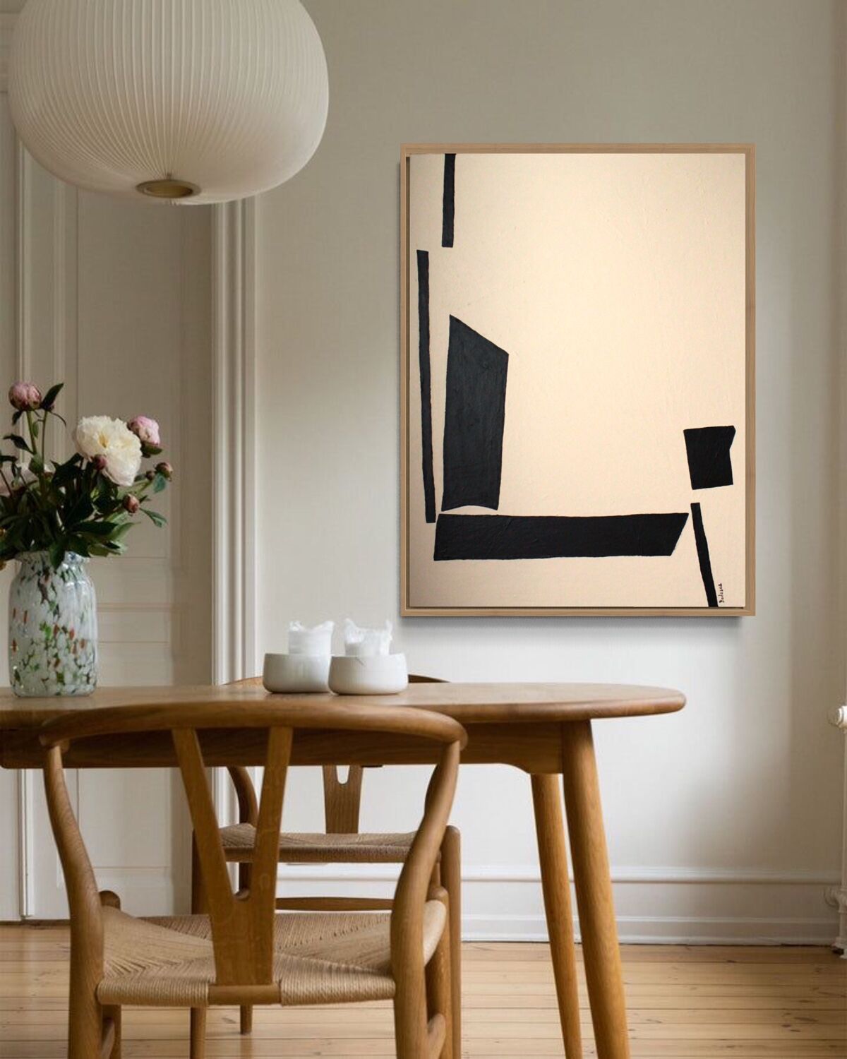 Abstract minimalist "the line"