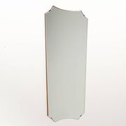 Shield-shaped wall mirror, European production, 1930s–40s
