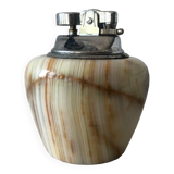 Vintage onyx table lighter