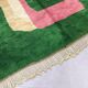 Custom green Moroccan rug 2.5/1.6