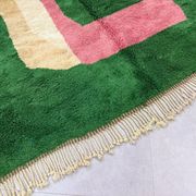 Custom green Moroccan rug 2.5/1.6