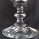 Laura Ashley Home - 6 red wine glasses in half crystal engraved