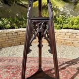 Neo-Gothic Walnut Saddle