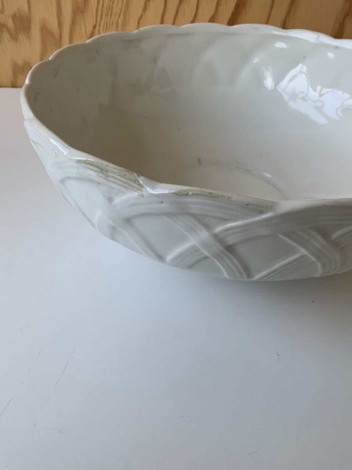 Slip salad bowl