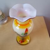 70s opaline vase
