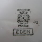 Plat rond mi-creux de Digoin