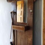 Old cloakroom coat rack