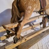 Rocking horse at the end of 19th