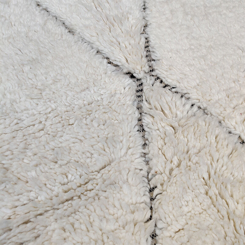 Berber Shaggy wool rug 160x240 cm