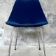 Barrel chair by Pierre Guariche - stainless steel base