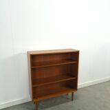 Noten fineer boekenkast LP kast met legplanken nr. 1