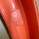 Carrara & Matta Orange Bakelite Mirror