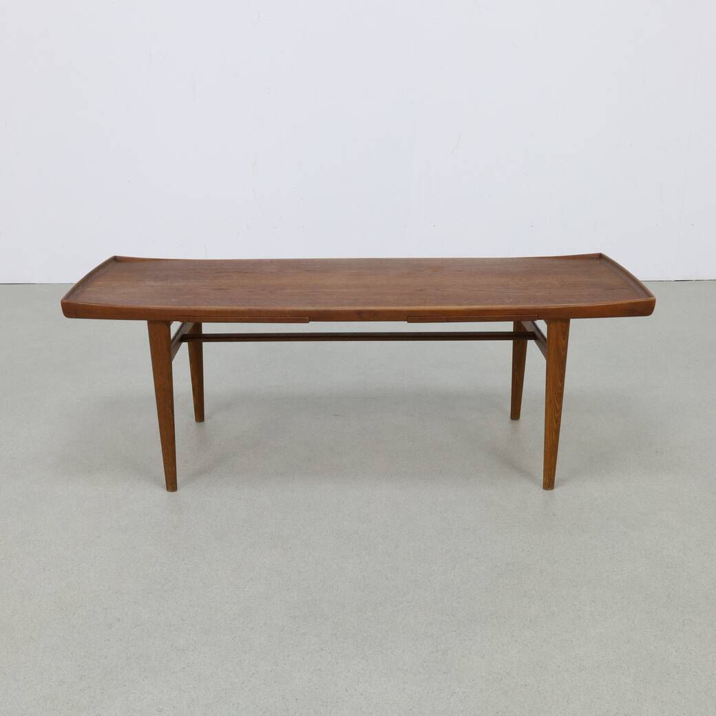 Teak coffee table by Alf Svensson for Tingströms Sweden, 1960s