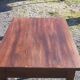 Walnut table 19th 1 drawer