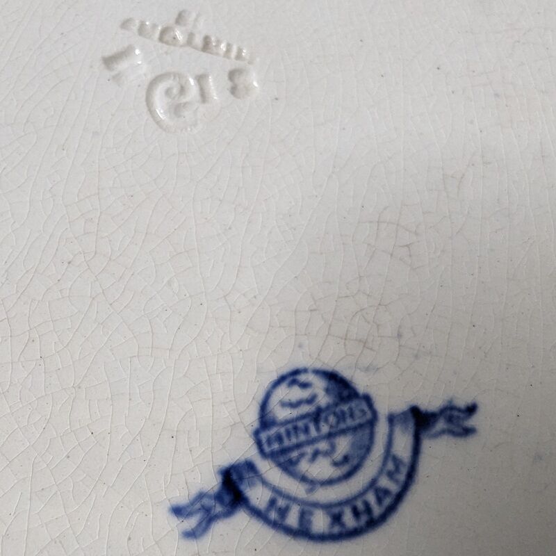 6 large plates Mintons England