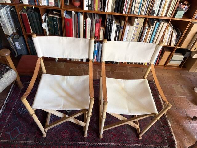 6 folding chairs Mogens Koch made by Carl Hansen