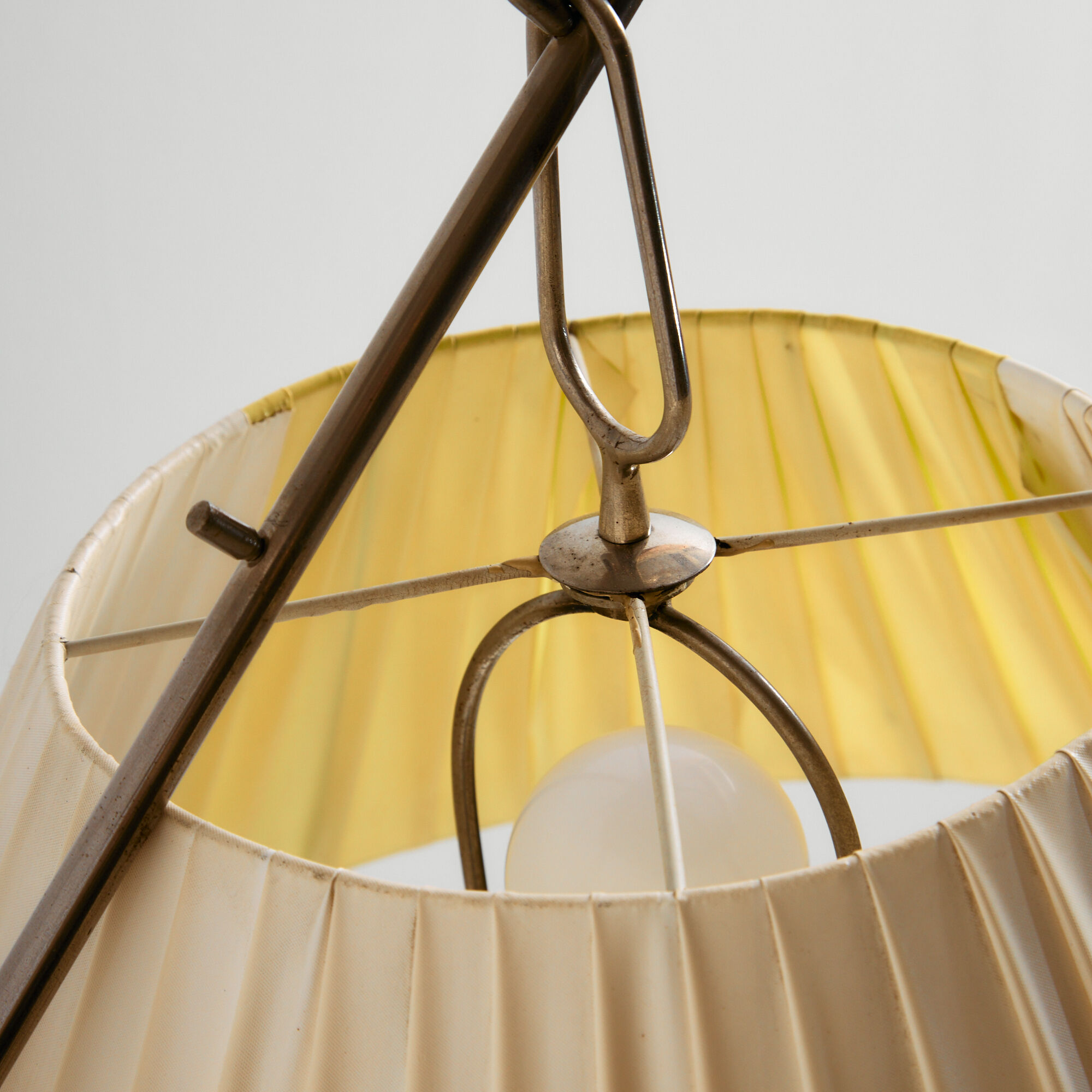 Metal floor lamp