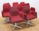 Suite de 8 fauteuils de bureau