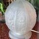 Globe suspension art deco table lamp
