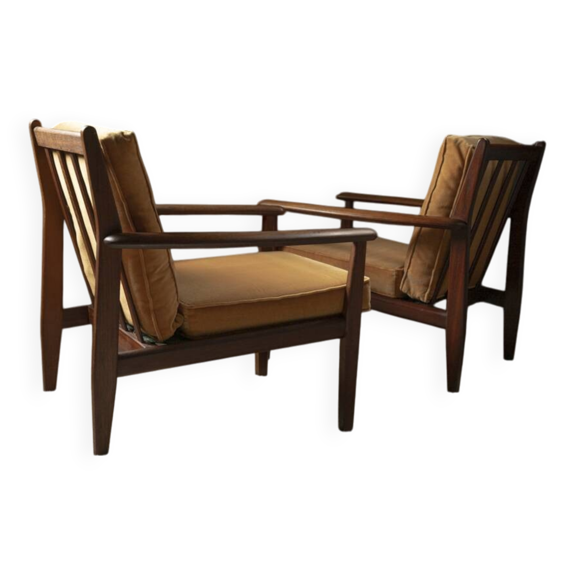Pair of Scandinavian armchairs