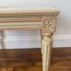 Coffee table painted louis xvi style