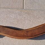Walnut pediment