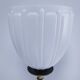 brass glass art deco lamp