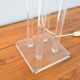Table lamp » Crystal » David Lange vintage 1970s